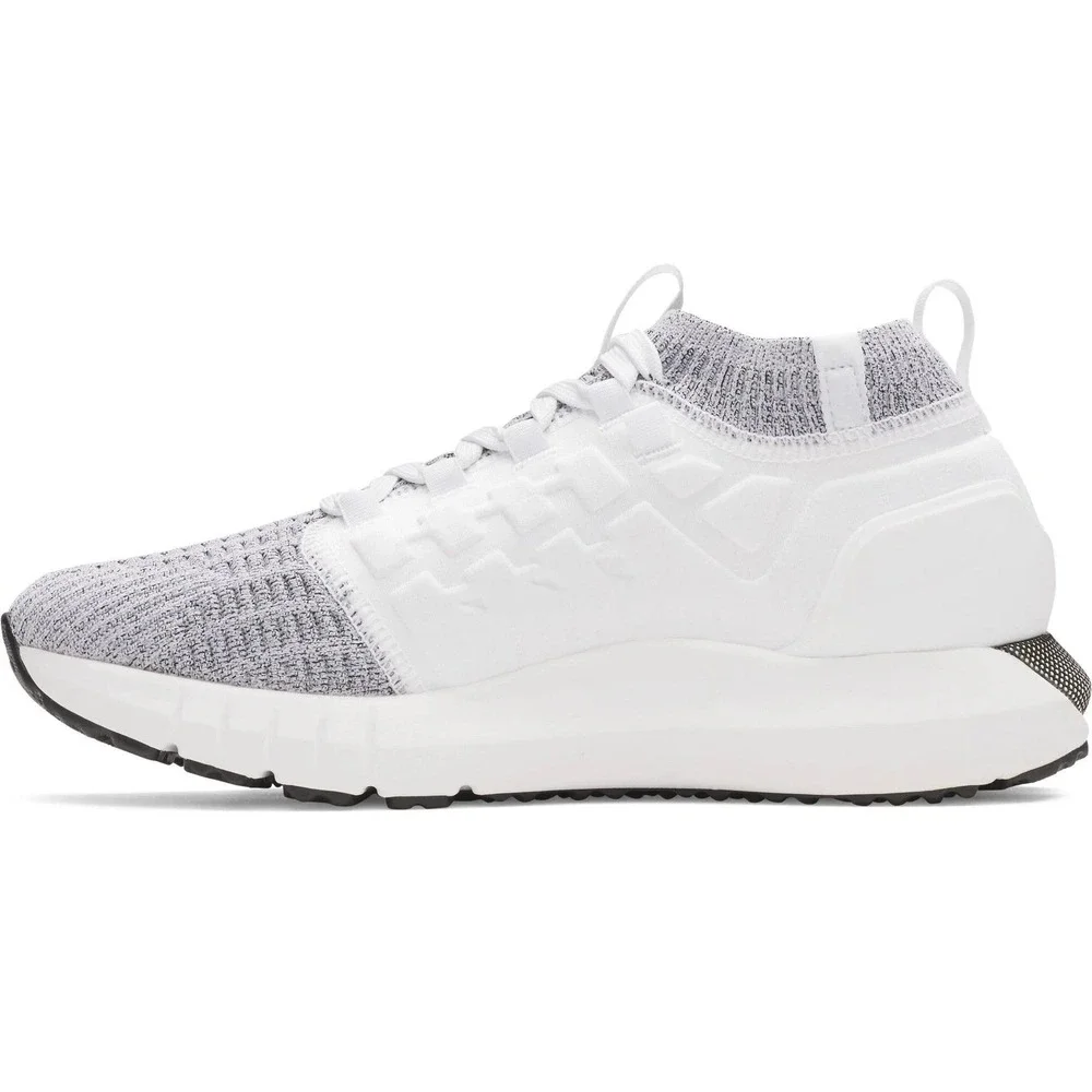 Under Armour UA Phantom 1 Mens Sz 8.5 HOVR Running Shoes White/Grey $120 NEW BOX